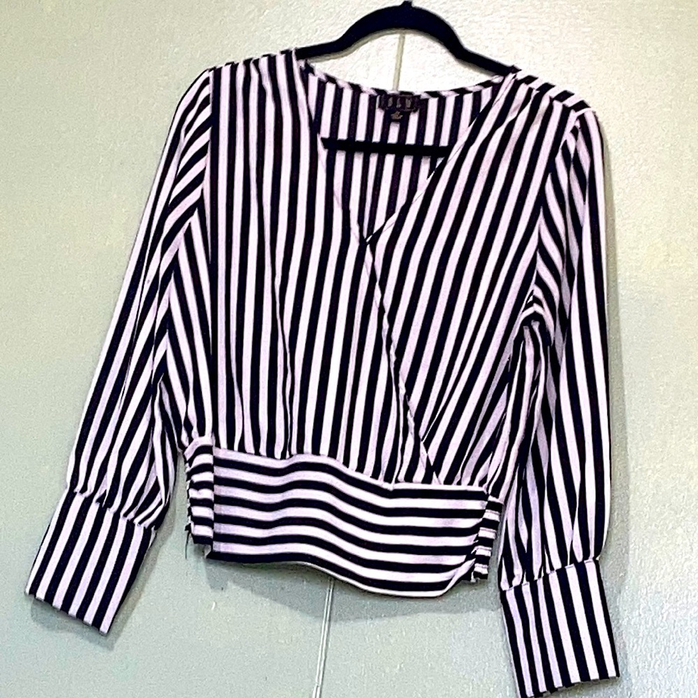 Black and white shirt
